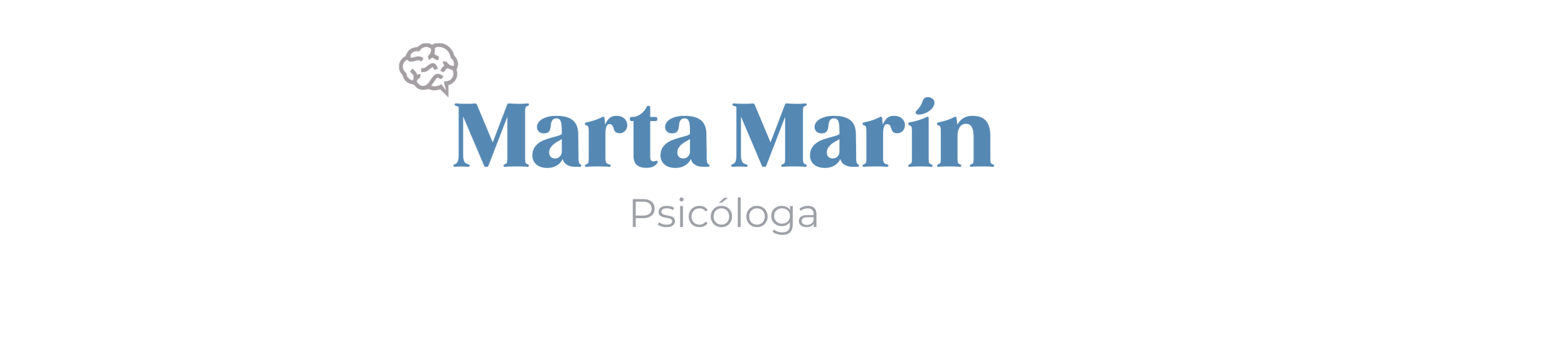 Marta Marín. Psicóloga